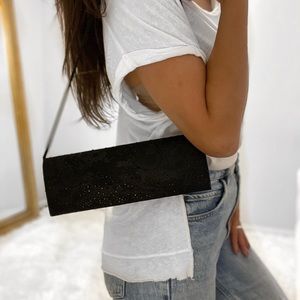 Dressy Black Lace Purse